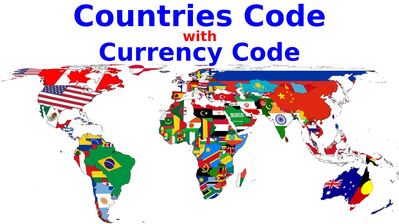 Countries Code with Currency Code ReadyMadeCode