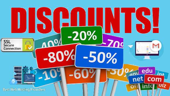 Discount Coupons for hosting